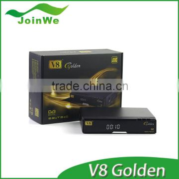 New Update V8 Golden, HD DVB-S2 ; HD DVB-T2, DVB-C Complian decoder, fta hd satellite receiver