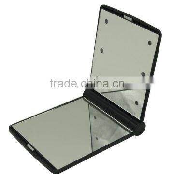 Foldable Plastic Compact Mirror With 6 Led Lights photo-3