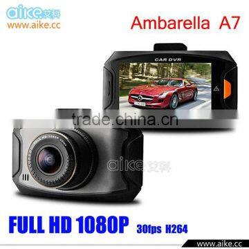 2016 NEW Ambarella A7 Car DVR G90 vehical camera recorder Full hd 1080P 2.7" HDR G-Sensor H.264 Night Vision car dash cam dvrs