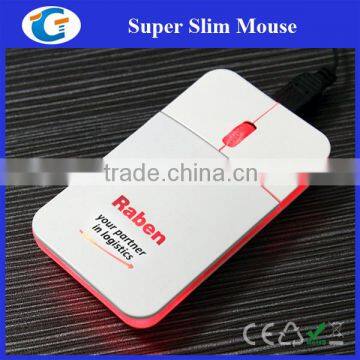 Wire USB Optical Branded Mouse With LED Light Logo