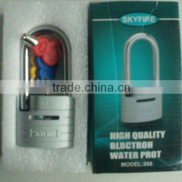 ZS-168 combination lock padlock, padlock alarm lock