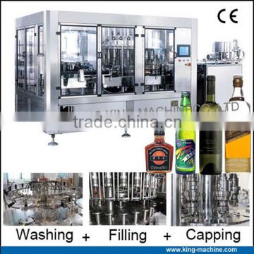 Alcohol drink bottling filling machine / filling line