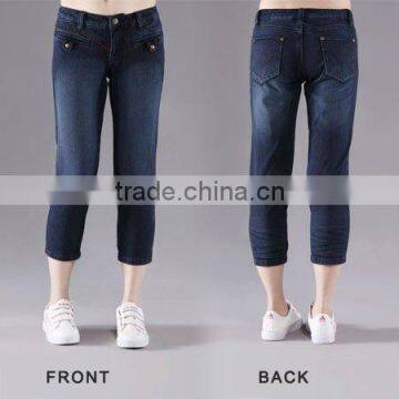 B2B Hot Sale Woman Denim Jeans