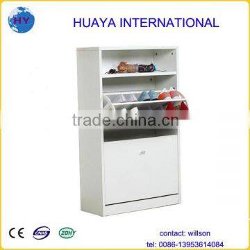 2013 popular melamine panel shoe storage cabinet made in china