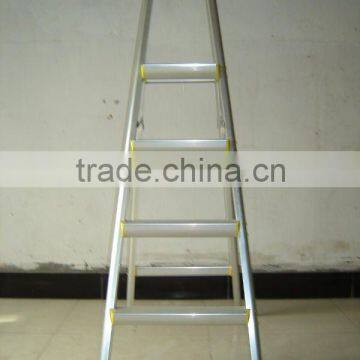 4 steps handrail aluminium ladder