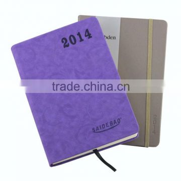 2015 hot sale paper notebook ,binding, pu notebook ,binding notebook