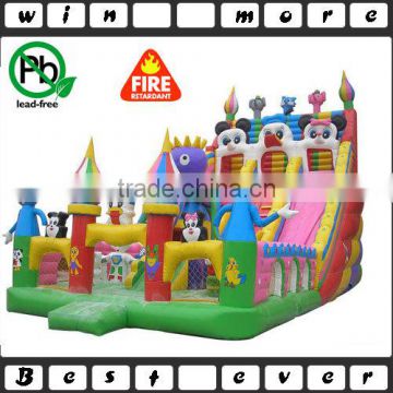 EN14960 china playground equipment inflatable slide city,giant inflatable city                        
                                                Quality Choice