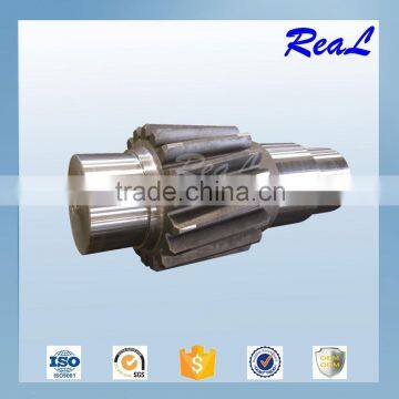 Custom Metal Forged Parts Forging Wheel Gear For Mining Machine