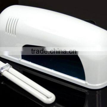 9W Nail Polish Dryer Lamp Professional Gel Acrylic Curing Light Spa uv LAMP