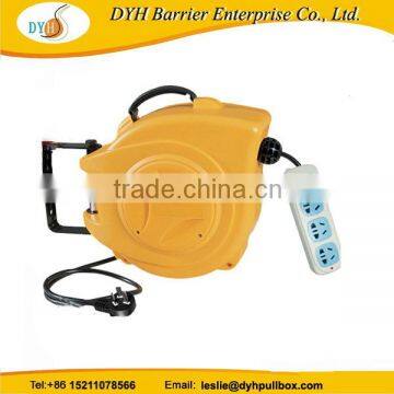 Super quality promotional retractable 110v cable reel