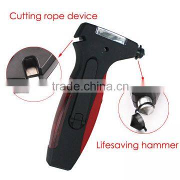 BT-4861 Torch Hammer Knife Multifunction LED Torch Flashlight photo-3