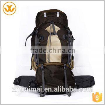 Hot Sale camping travel waterproof hiking backpack 55l