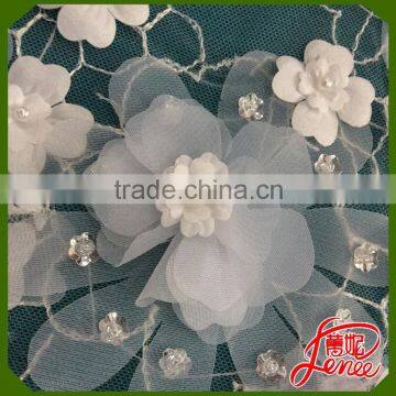 [Renee] Special Design Handmade Beads Applique Embroidery Fabric Quality Choice photo-3