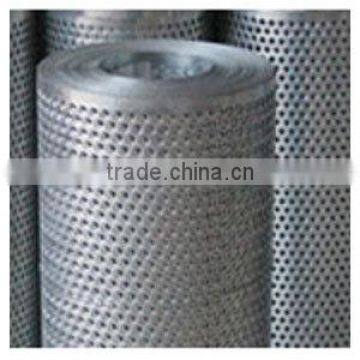 perforated metal sheet manufacture