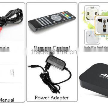 S812 IPTV Box Android 4.4 Kitkat OS 4K Preloaded Kodi 14.1 HDMI Streaming Media Player 2GB/8GB 4K Smart tv Box