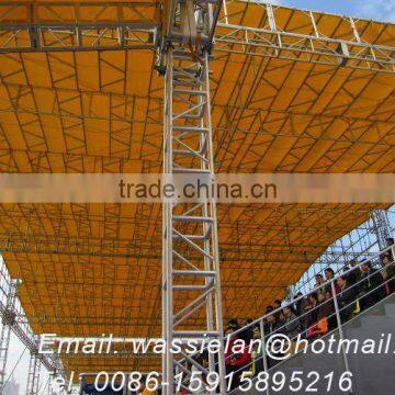 Flat Roof Trusses, Race Bleacher Cover, Bleachers Roof