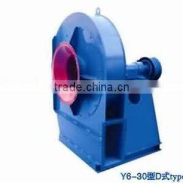 Y6-30 Series Boiler Centrifugal Fan/low noise high pressure centrifugal fan/factory ventilation blower fan/ventilator