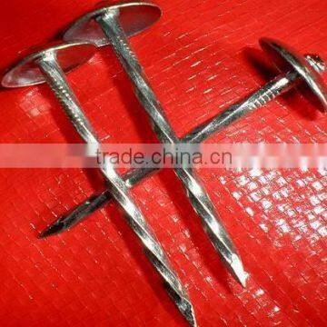 2-1/2" galvanized roofing nails