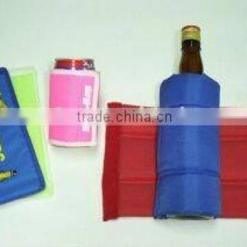 Nylon foam wrap for bottle