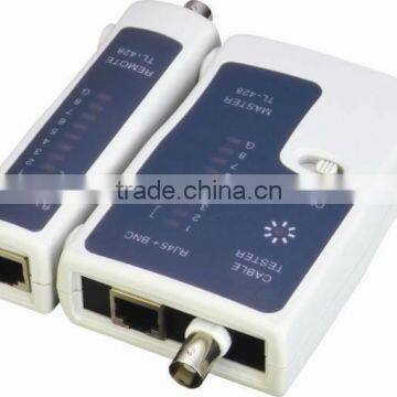 network mlti-modular cable tester for RJ45(UTP/STP) and BNC modular cables