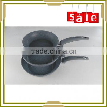 3PC forged grey non stick marble coating fry pan                        
                                                                                Supplier's Choice