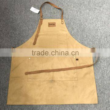 Kitchen Cotton Canvas Apron , Tool Apron ,work Apron Direct Manufacturer