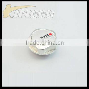 Car Accessories Sliver Racing Aluminum Engine Oil Cap For Sale