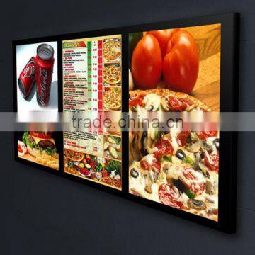 outdoor scrolling advertising light box poster