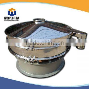 Food powder and ingredient material round vibrating screen