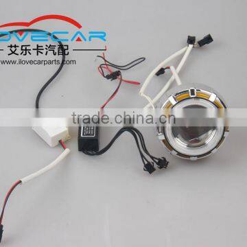 Top Quality Motorbike Accessories, Led Motorbike Projector Lens With Double Angel Eyes for SUZUKI photo-2