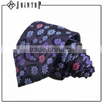 Template customized logo silk tie