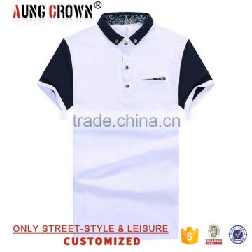 Man Polo T Shirts Design High Quality Cheap Garment Print Your Own Design