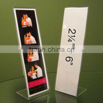 Large Size L Shape Acrylic Picture Frame Manufacturer