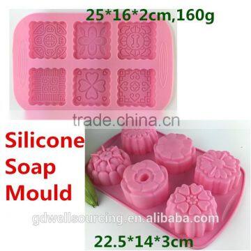 Fondant Round Tire Silicone Soap Mold for Fondant Cake Decoration Mold Muffin Case Candy Jelly