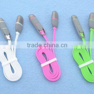 Newest Model V8 and 5s Together Usb Cable for Iphone 5 & for Iphone5s & Android Phone Quality Choice photo-2