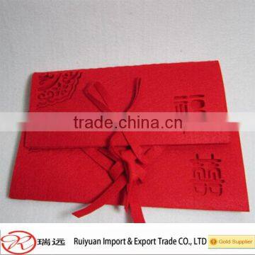 Express High Quality Chinese New Year Felt Red Pocket for Promotion photo-3