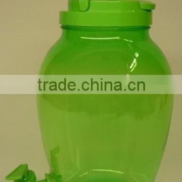 Great plastic juice jar with cups