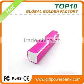 MINI Power Bank Factory Price,2600mAh Beautiful Aluminium Mobile Power photo-4