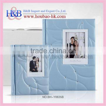 H&B new dazzling 8x12,12x18inch leather fancy photo album