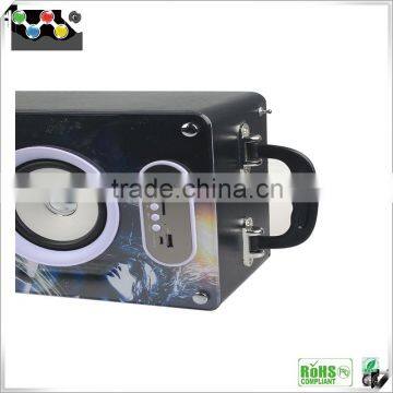 BoRuiZe Manufacotry Sale Original With Controller Black Portable Bluetooth Speaker for Mobilephone