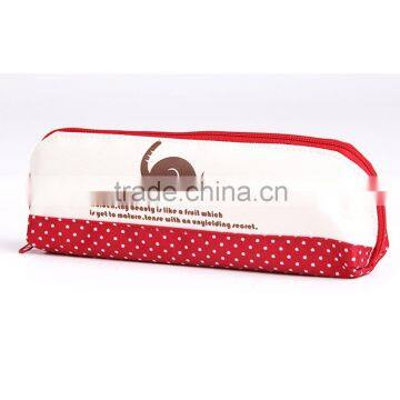 Custom stationery bag pencil bag with elephant printed pencil case for student