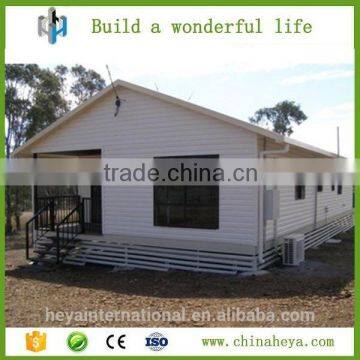 With durable sandwich panel prefab houses and huts