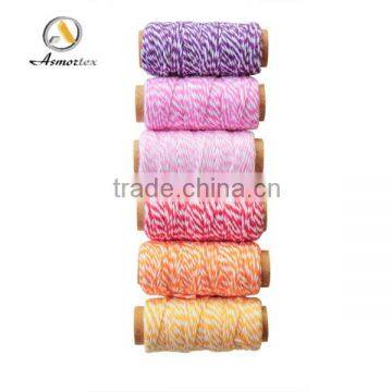 1mm colorful gift packing cotton string