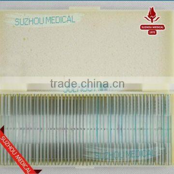 50pieces Set Primary School Study Zoology and Botany Mixed Biology Slides photo-2