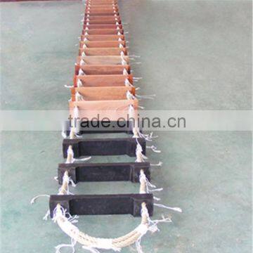 Marine Pilot's Rope Ladder with Aluminium Rope step