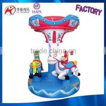 Funny kids amusement park indoor park kids amusement carousel for sale