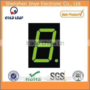 2.3 inch green color 7 segment display