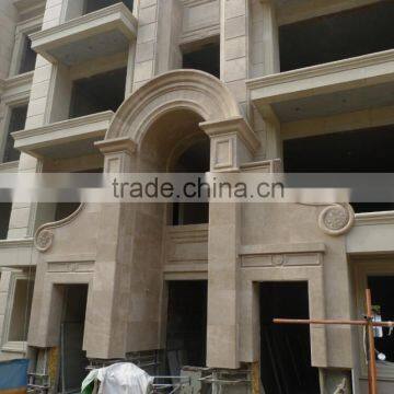 Bank Building Facade Decoration Limestone Exterior Wall Designs photo-4