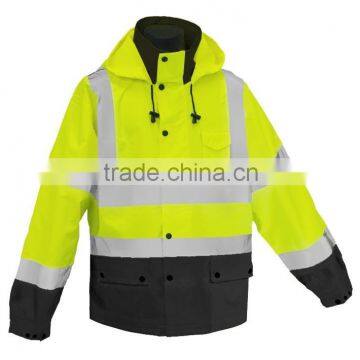 Hi Vis Safety polyster Workwear with reflective tape