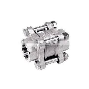 3-PC Spring Loaded Check Valve